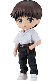 ＜グッドスマイルカンパニー[GOOD SMILE COMPANY] ねんどろいどどーる ヱヴァンゲリヲン新劇場版 碇シンジ ノンスケール 布&磁石&プラスチック製 塗装済み可動フィギュア＞