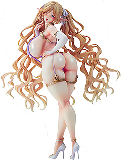 ＜ヴェルテクス (VERTEX) ヴェルテクス・オリジナルズ エルフ村 第14村人 ママ・ティアナ 沐浴着ver. 1/6スケール PVC/ABS製 塗装済み 完成品 フィギュア＞
