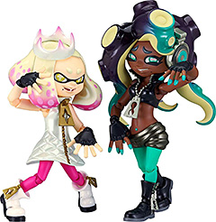 ＜グッドスマイルカンパニー[GOOD SMILE COMPANY] figma Splatoon/Splatoon2 テンタクルズ ノンスケール プラスチック製 塗装済み可動フィギュア 再販＞