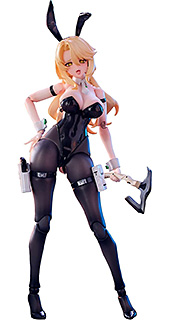＜スシーン[溯行Sushing] BUNNY RAPID ACTION SQUAD Guardian エレーナ PVC&ABS&POM 一部パーツ 組立て式プラスチックモデル 1/12塗装済み完成品可動フィギュア＞