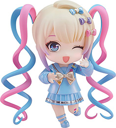 ＜グッドスマイルカンパニー[GOOD SMILE COMPANY] ねんどろいど NEEDY GIRL OVERDOSE 超絶最かわてんしちゃん ノンスケール プラスチック製 塗装済み可動フィギュア 再販＞