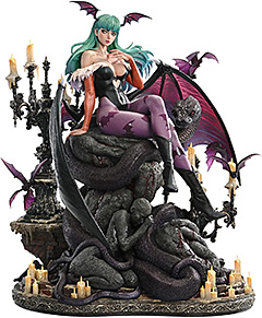 ＜プライム1スタジオ リアルエリートマスターライン ヴァンパイア モリガン 1/4スケール 約550mm ポリストーン製 塗装済み完成品フィギュア＞