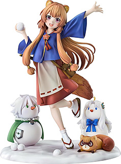 ＜グッドスマイルアーツ上海[Good Smile Arts Shanghai] 盾の勇者の成り上がり Season2 ラフタリア 雪遊びVer. 1/7スケール プラスチック製 塗装済み完成品＞