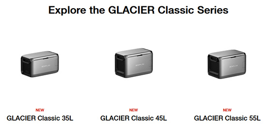 ＜EcoFlow GLACIER Classic＞