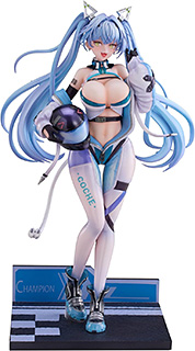 ＜ピーエムオフィスエー (PLUM) Shenzhen Mabell Animation Culture Development レーサーロボット - アイラ 1/7スケール PVC製 塗装済み 完成品 フィギュア PF394＞