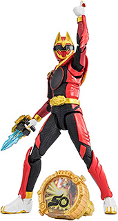 ＜TAMASHII NATIONS S.H.フィギュアーツ ナンバーワン戦隊ゴジュウジャー ゴジュウウルフ(初回限定センタイリング付属版) 約145mm PVC&ABS&PC&PP製 塗装済み可動フィギュア＞