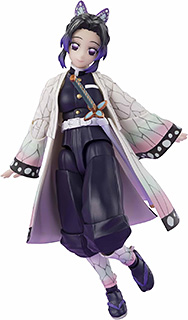 ＜TAMASHII NATIONS S.H.フィギュアーツ 鬼滅の刃 胡蝶しのぶ 約130mm PVC&ABS製 塗装済み可動フィギュア＞