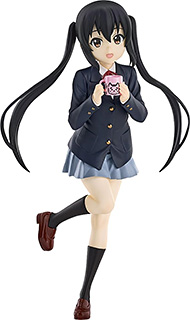 ＜グッドスマイルアーツ上海[Good Smile Arts Shanghai] POP UP PARADE けいおん！ 中野梓 L size ノンスケール プラスチック製 塗装済み完成品＞
