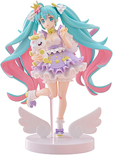 ＜フリュー TENITOL 初音ミク 夢かわプリンセス ラベンダーver. 全高約210mm ノンスケール プラスチック製 塗装済み 完成品 フィギュア AMU-TNL0152＞