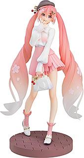 ＜グッドスマイルカンパニー[GOOD SMILE COMPANY] 【SMILE VALUE 2025】 POP UP PARADE キャラクター ボーカル シリーズ01 初音ミク 桜ミク お花見コーデVer. ノンスケール プラスチック製 塗装済み完成品＞