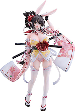＜フリーイング[FREEing] 閃乱カグラ 飛鳥 和風バニーVer. 1/4スケール プラスチック製 塗装済みフィギュア＞