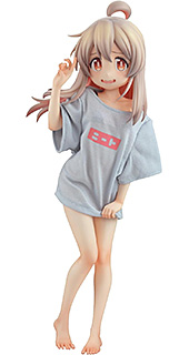 ＜メディコス(Medicos Entertainment) TVアニメ「お兄ちゃんはおしまい！」 緒山まひろ 1/4スケール ニートTシャツ～大人な下着に挑戦！～ 約400mm PVC&ABS&布製 塗装済み完成品フィギュア＞