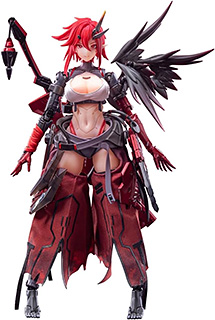 ＜Animester WOLF MASTIFF FORCE[ウルフマスティフフォース] 鴉侍 1/9スケール PVC&ABS&布&シリコン&合金製 塗装済み可動フィギュア＞