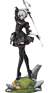 ＜グッドスマイルアーツ上海[Good Smile Arts Shanghai] NieR Automata Ver1.1a 2B[ヨルハ二号B型] 1/7スケール プラスチック製 塗装済み完成品＞