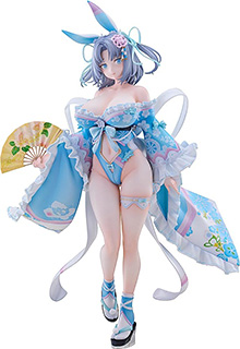 ＜フリーイング[FREEing] 閃乱カグラ雪泉 和風バニー Ver. 1/4スケール プラスチック製 塗装済みフィギュア＞