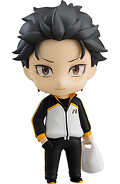 ＜グッドスマイルカンパニー[GOOD SMILE COMPANY] ねんどろいど ナツキ スバル Re ゼロから始める異世界生活 ノンスケール プラスチック製 塗装済み可動フィギュア 再販＞