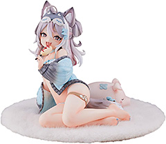 ＜Vivify おやすみおおかみ 灰乃 特別版 1/6 スケール PVC&ABS製 塗装済み完成品フィギュア＞
