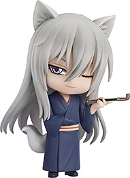 ＜グッドスマイルアーツ上海[Good Smile Arts Shanghai] ねんどろいどらいと 神様はじめました 巴衛 妖狐ver. ノンスケール プラスチック製 塗装済み可動フィギュア＞