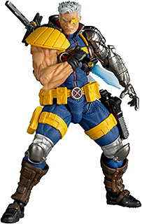 ＜海洋堂 (KAIYODO) リボルテック アメイジング・ヤマグチ X-MEN ケーブル Ver.1.5 全高約170mm ノンスケール PVC・ABS・POM製 塗装済み 可動フィギュア NR083＞