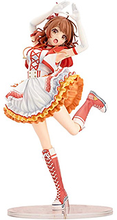＜壽屋(KOTOBUKIYA) 学園アイドルマスター 花海佑芽-The Rolling Riceball- 1/7スケール 約260mm PVC製 塗装済み完成品フィギュア＞