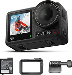 ＜DJI アクションカメラ Osmo Action 4 スタンダードコンボ＞