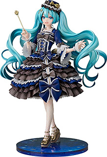 ＜グッドスマイルカンパニー[GOOD SMILE COMPANY] キャラクター ボーカル シリーズ01 初音ミク 初音ミク 流星ア ラ モードVer. 1/7スケール プラスチック製 塗装済み完成品＞