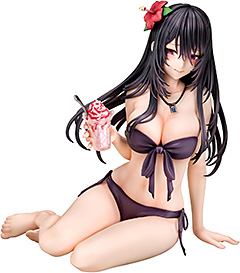 ＜『はにかみ彼女』水澄華実 水着ver. 1/6スケール完成品フィギュア PVC&ABS製 塗装済み 完成品フィギュア＞