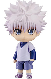 ＜グッドスマイルカンパニー[GOOD SMILE COMPANY] ねんどろいど HUNTER×HUNTER キルア=ゾルディック ハンター試験Ver. ノンスケール プラスチック製 塗装済み可動フィギュア＞
