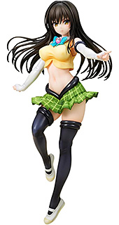 ＜キューズQ (quesQ) ToLOVEる-とらぶる-ダークネス 古手川唯 アレンジ制服版 1/7スケール PVC製 塗装済み 完成品 フィギュア＞