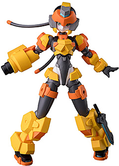 ＜ロボット新人類ポリニアン ポリニアン レナ/エミール[STピースクレイM] ノンスケール PVC&ABS製 塗装済み完成品フィギュア＞