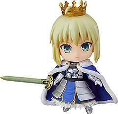 ＜グッドスマイルカンパニー[GOOD SMILE COMPANY] ねんどろいど Fate/Grand Order セイバー/アルトリア ペンドラゴン 真名開放 Ver. ノンスケール プラスチック製 塗装済み可動フィギュア 再販＞