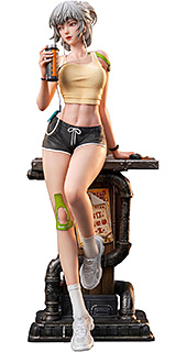 ＜PIJI 『霊籠』[リンロン] 白月魁[バイ ユエ クゥェイ] 1/6スケール PVC製 塗装済み完成品スタチュー＞