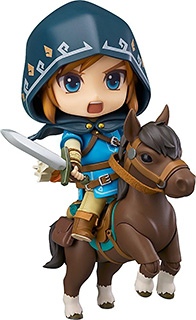 ＜グッドスマイルカンパニー[GOOD SMILE COMPANY] ねんどろいど ゼルダの伝説 ブレス オブ ザ ワイルド リンク ブレス オブ ザ ワイルドVer. DXエディション ノンスケール プラスチック製 塗装済み可動フィギュア 四次再販＞