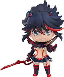 ＜グッドスマイルカンパニー[GOOD SMILE COMPANY] ねんどろいど キルラキル 纏流子 神衣鮮血Ver. ノンスケール プラスチック製 塗装済み可動フィギュア＞