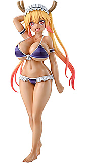 ＜キューシックス (Q-six) 小林さんちのメイドラゴン トール ビキニスタイル 日焼けver. 1/7スケール PVC製 塗装済み 完成品 フィギュア＞