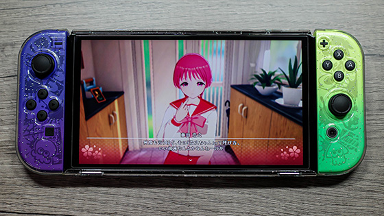 ＜NintendoSwitchでプレイ中＞