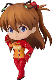 ＜グッドスマイルカンパニー[GOOD SMILE COMPANY] ねんどろいど ヱヴァンゲリヲン新劇場版 破 式波 アスカ ラングレー テストスーツVer. ノンスケール プラスチック製 塗装済み可動フィギュア＞