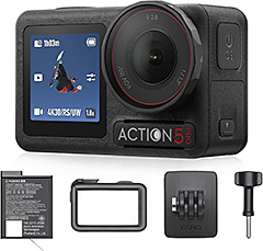 ＜DJI Osmo Action 5 Pro スタンダードコンボ＞