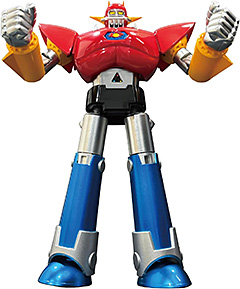 ＜ネオ・ダイナマイトアクション ダイアポロン ノンスケール ダイキャスト&ABS製 塗装済み 完成品フィギュア＞