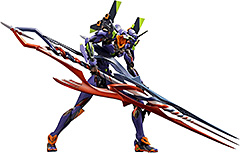＜TAMASHII NATIONS METAL BUILD エヴァンゲリオンシリーズ エヴァンゲリオン初号機 30th with the spear of Gaius 約220mm ABS&PVC&ダイキャスト製 塗装済み可動フィギュア＞