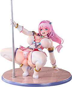 ＜Model Way 桜羽桃香 愛玩天使 チアリーピンク Ver. 1/4スケール PVC&ABS製 塗装済み完成品フィギュア＞