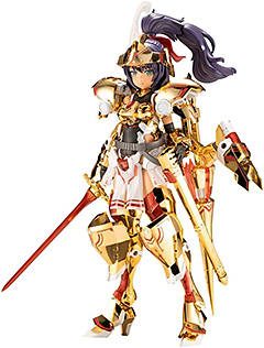 ＜壽屋(KOTOBUKIYA) フレームアームズ・ガール ドゥルガー 〈ゴールドリッター〉 全高約165mm ノンスケール プラモデル＞