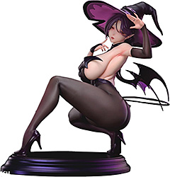 ＜ABILU Design Molly[モリー]のお着替えタイム 魔女ver. 1/4スケール PVC&ABS製 塗装済み完成品フィギュア＞
