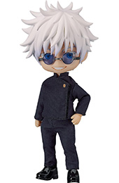 ＜グッドスマイルカンパニー[GOOD SMILE COMPANY] ねんどろいどどーる 呪術廻戦 五条悟 高専Ver. ノンスケール 布&磁石&プラスチック製 塗装済み可動フィギュア＞