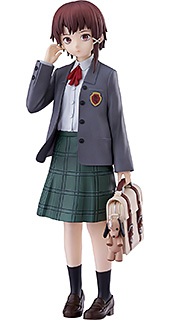 ＜グッドスマイルカンパニー[GOOD SMILE COMPANY] POP UP PARADE serial experiments lain 岩倉玲音 L size ノンスケール プラスチック製 塗装済み完成品＞
