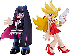 ＜グッドスマイルカンパニー[GOOD SMILE COMPANY] POP UP PARADE Panty&Stocking with Garterbelt パンティ＆ストッキング セット ノンスケール プラスチック製 塗装済み完成品＞