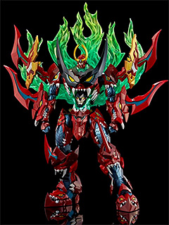 ＜鉄機巧 天元突破グレンラガン 塗装済みアクションフィギュア ノンスケール 全高約350mm ABS/POM/PA/PC/PVC/ダイキャス製＞