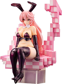 ＜壽屋(KOTOBUKIYA) イラストレーターオリジナル 欺き兎 Sitting Bunny by かふん 1/7スケール PVC製 塗装済み完成品 フィギュア＞