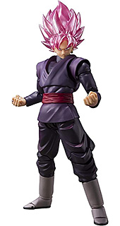 ＜TAMASHII NATIONS S.H.フィギュアーツ ドラゴンボール超 ゴクウブラック-スーパーサイヤ人ロゼ-(再販版) 約140mm PVC&ABS製 塗装済み可動フィギュア＞