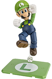 ＜TAMASHII NATIONS S.H.フィギュアーツ スーパーマリオ ルイージ (SUPER MARIO) 約110mm ABS&PVC製 塗装済み可動フィギュア＞